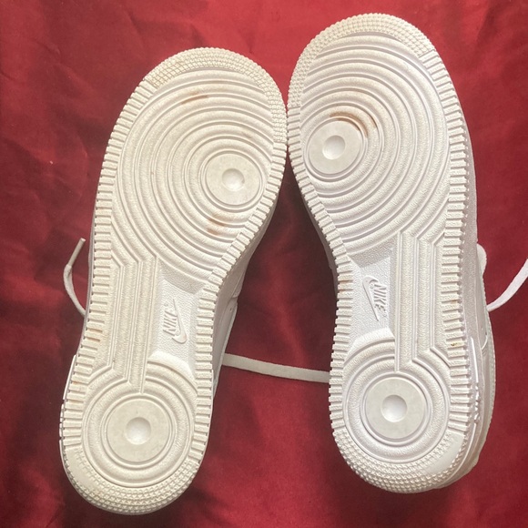 Nike Air Force 1 White Sneakers - Picture 5 of 5
